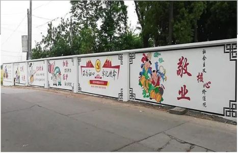  义马手绘墙画在现实中主要有哪些应用？