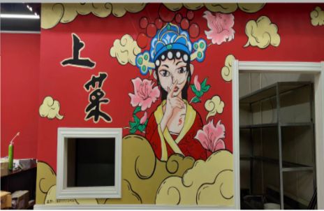  义马墙体彩绘的发展和应用