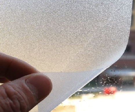  义马玻璃门外面粘广告用什么材料好？