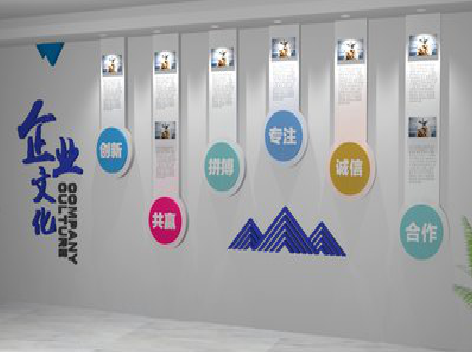  义马企业文化墙需要传递什么办公文化？